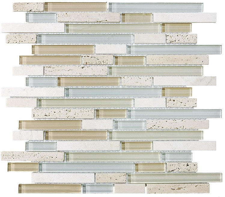 Beach Break Hand Painted Linear Glass Mosaic Tiles – Rocky Point Tile -  Online Tile Store